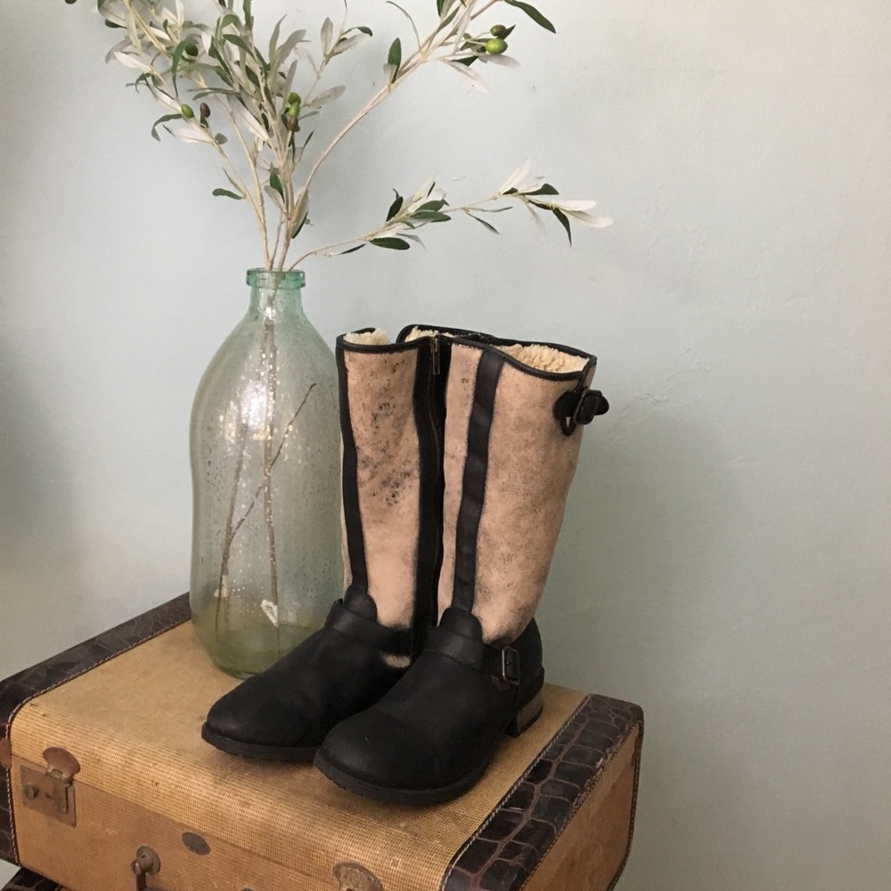 Ugh Chancery Tall Riding Leather Boots